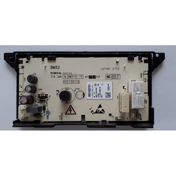 BM52 DIEHL 9001400751 Bosch -Sıemens EkranKartı ,Kontrol Kartı - 3