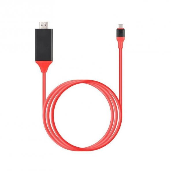 Usb Type C 3.1 To Hdmi Çevirici Dönüştürücü Tv Bağlama Kablosu - 3