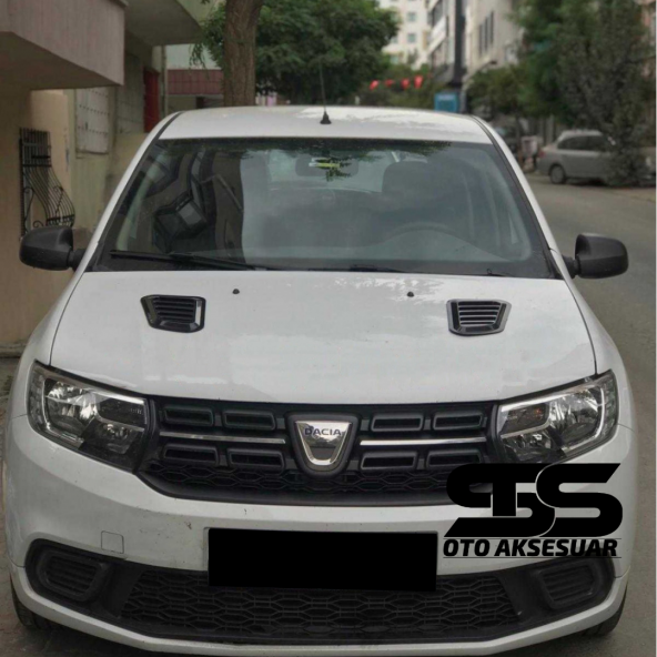 Dacia Logan Uyumlu Piano Black Kaput Üstü Havalandırma Izgarası ürün görseli