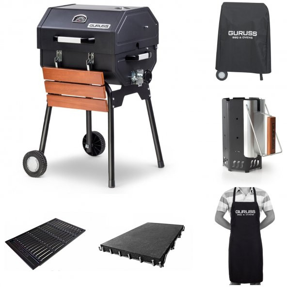 Guruss CG-050 Kömürlü Barbekü Mangal Tam Set