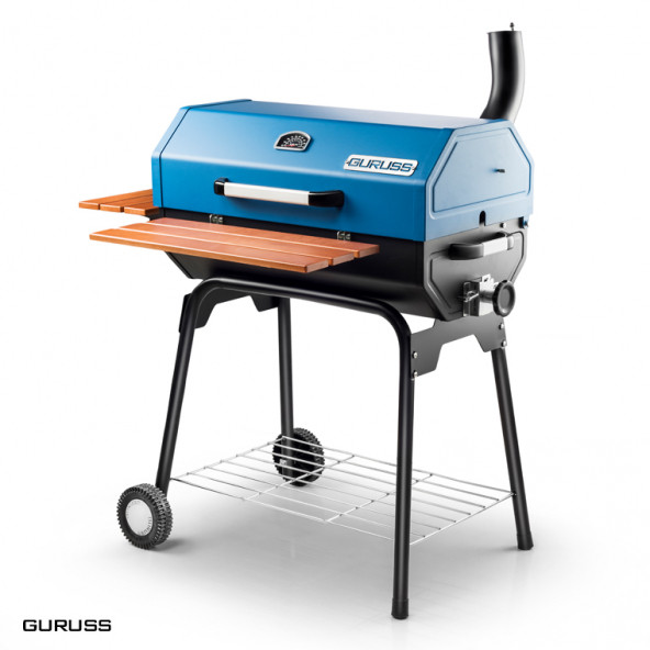 Guruss CG-075 Kömürlü Barbekü Mangal + Önlük + Kılıf - 6