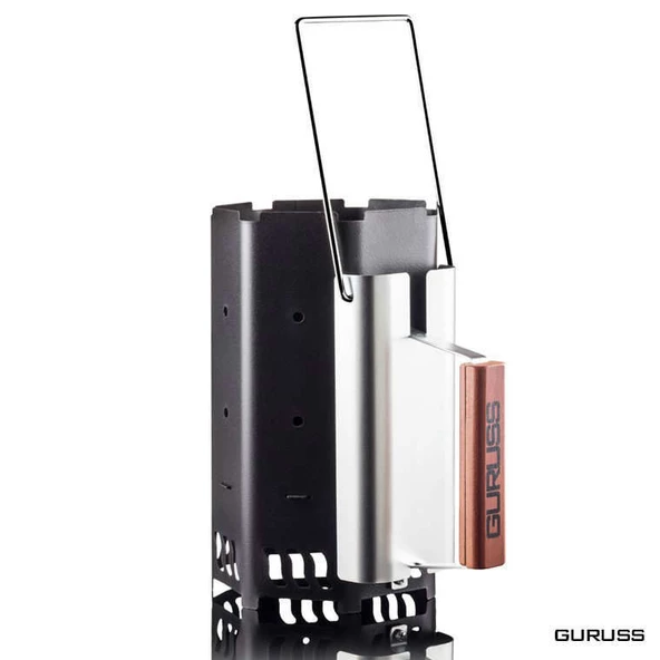 Guruss CG-075 Kömürlü Barbekü Mangal Tam Set - 7
