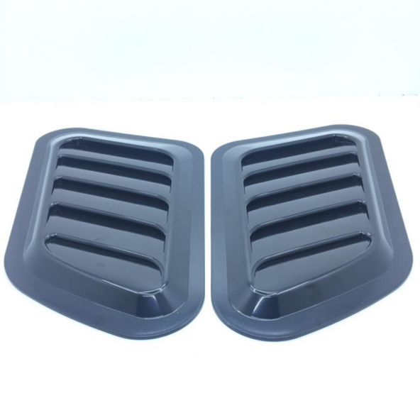 Seat Leon Mk2 Uyumlu Piano Black Kaput Üstü Havalandırma Izgarası - 4