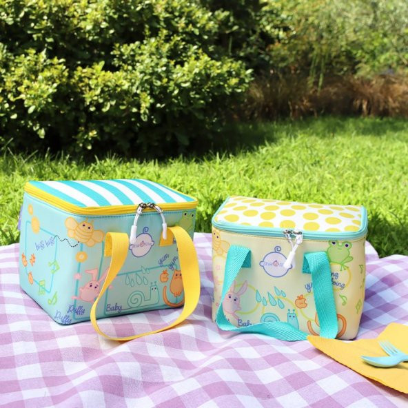 Milk&Moo Isı Yalıtımlı Beslenme Çantası Sarı - 8