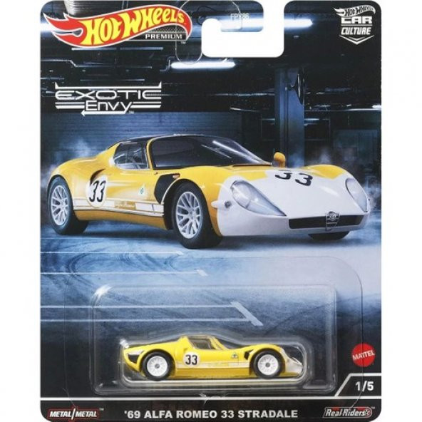 Hot Wheels Premium 69 Alfa Romeo 33 Stradale FPY86 HCJ91 - 3