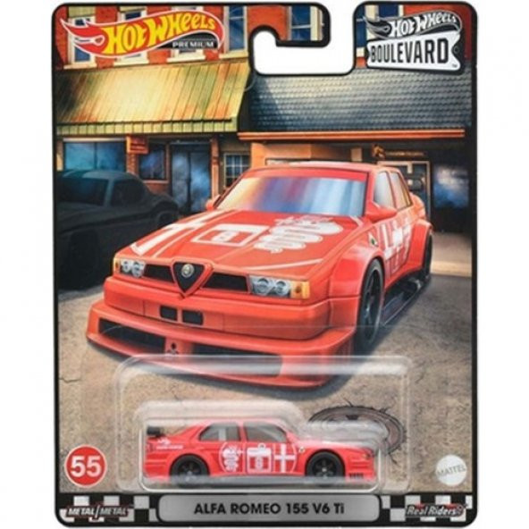 Hot Wheels Boulevard Premium Alfa Romeo 155 V6 Ti GJT68 HCP34