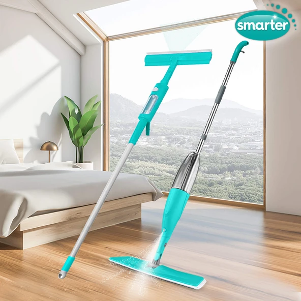 SMARTER MEGA 2 Lİ SHINY GLASY SPREY MOP CAM SPREY SET