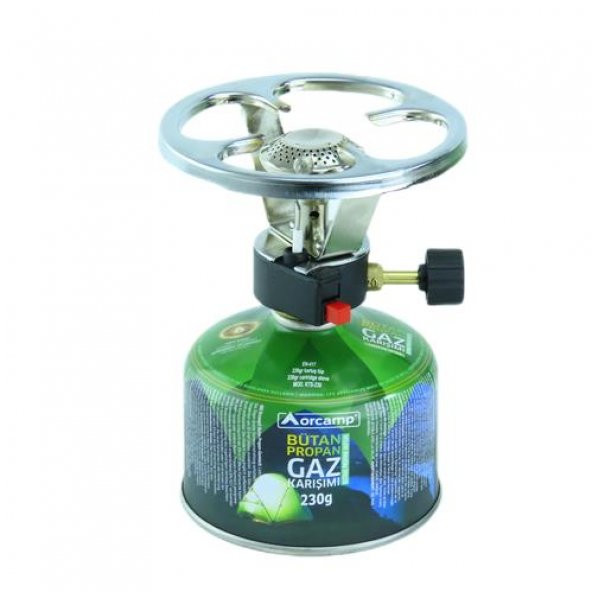 Orcamp Çakmaklı Siboplu Kartuş Ocak + 230 gr TÜP CK-192-230