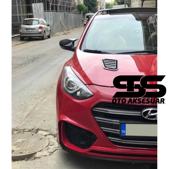 Hyundai i30 Uyumlu Piano Black Kaput Üstü Havalandırma Izgarası - 2