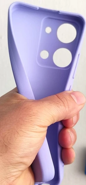 Reeder S19 Max Pro S Zoom Yumuşak Slikon Kılıf Lila lila - Resim 2