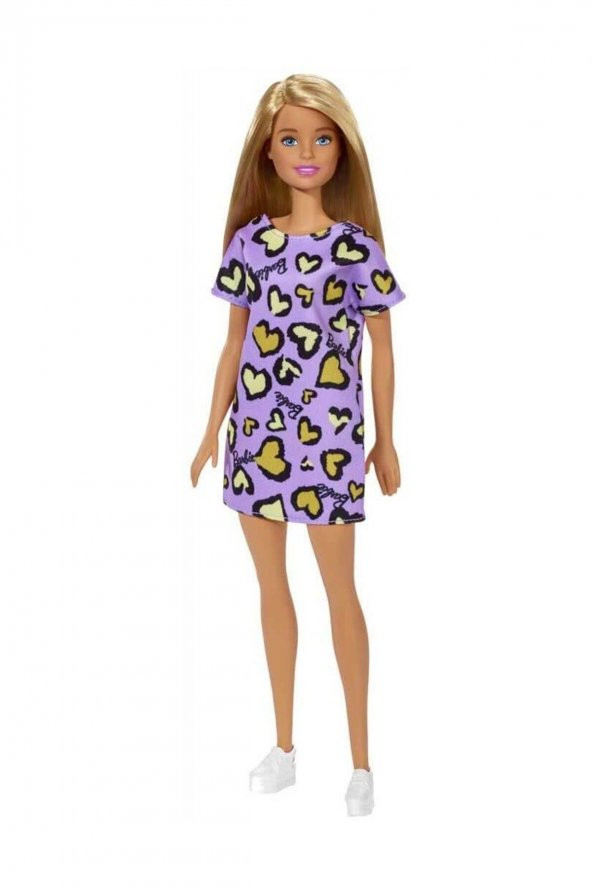 Şık Barbie - Mor- Kalpli Elbise