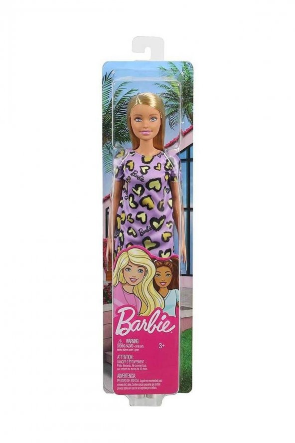 Şık Barbie - Mor- Kalpli Elbise - 2