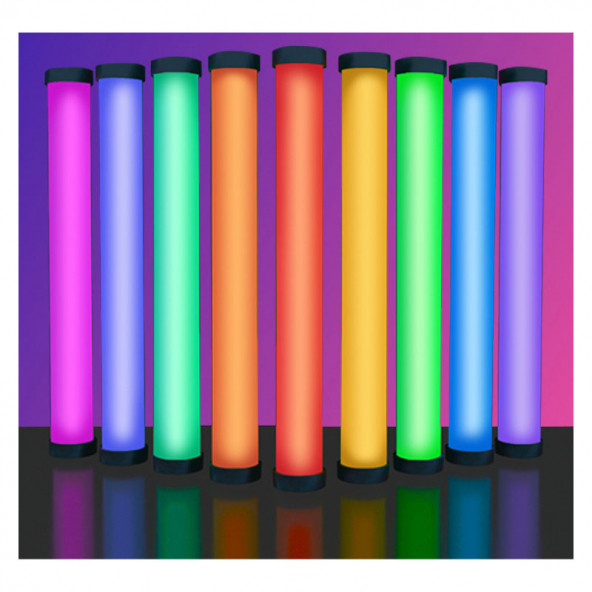 Gdx TB-30 RGB Led Tüp Işık (Uzunluk: 30 cm) - 3