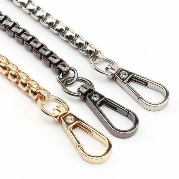 Kutu Zincir Kancalı Çanta Zinciri ( 1 Metre ) ATZ10