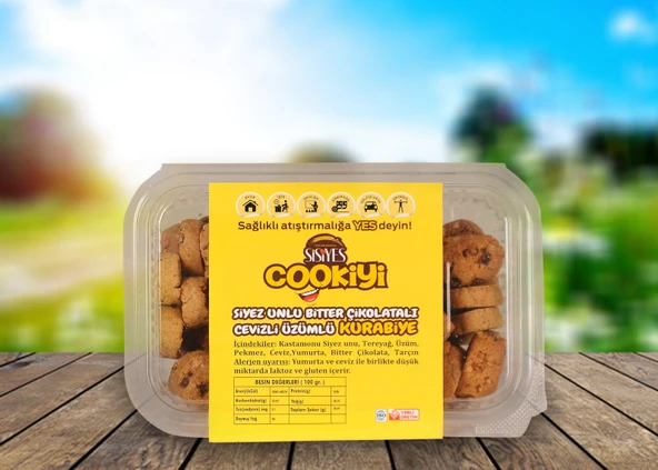 Siyez Unlu COOKİYİ Siyez Kurabiye 250 Gr - 2
