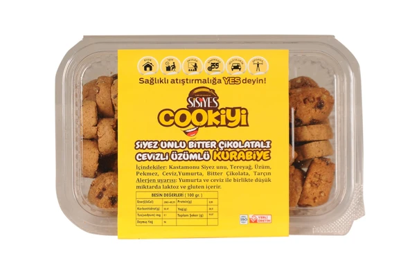 Siyez Unlu COOKİYİ Siyez Kurabiye 250 Gr - 4