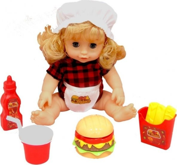 Galtoys Maide Burger Yiyor Türkçe Konuşan Bebek - 1