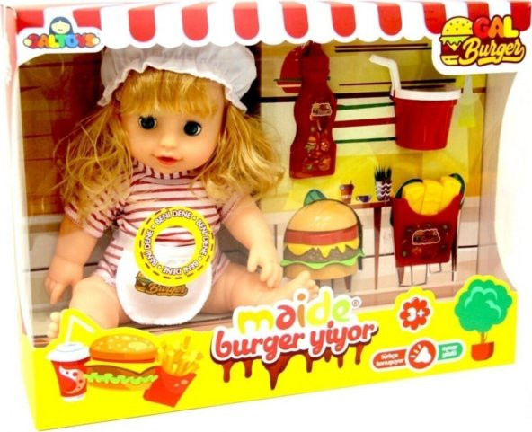 Galtoys Maide Burger Yiyor Türkçe Konuşan Bebek - 3