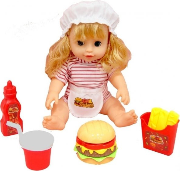 Galtoys Maide Burger Yiyor Türkçe Konuşan Bebek - 4