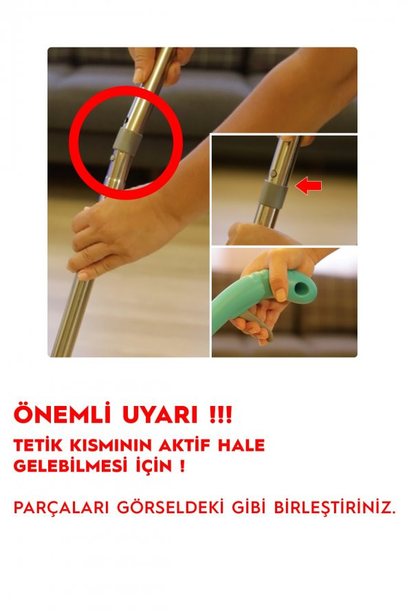 SMARTER SHINY SPREY MOP + MİKROFİBER 3 LÜ TEMİZLİK BEZİ SET - 3