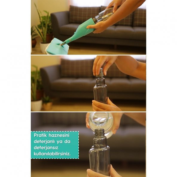 SMARTER SHINY SPREY MOP + YEDEK MOP SET - 4