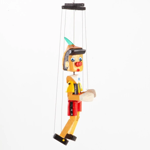 Ahşap Pinokyo Kukla 45 cm - 2