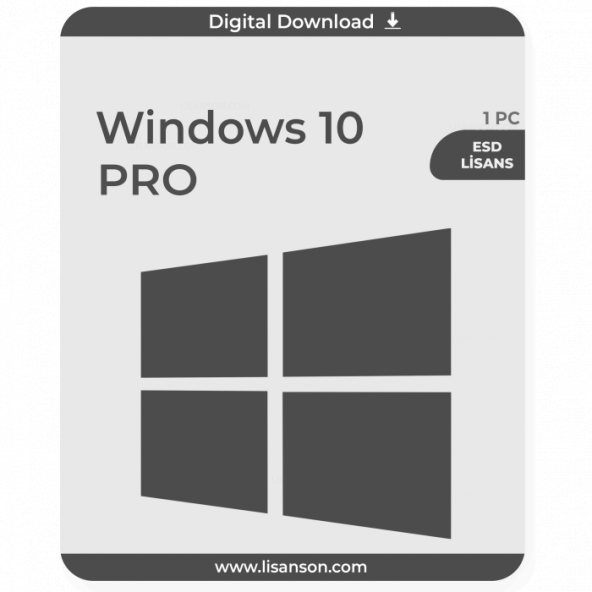 Microsoft Windows 10 Pro Edition Digital License Key