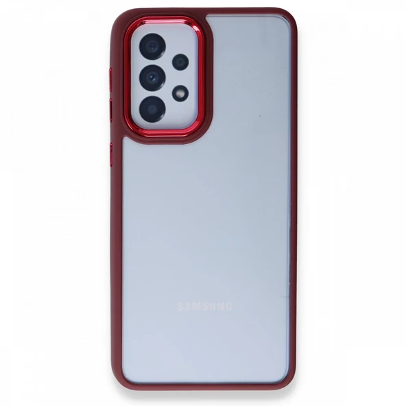 Samsung Galaxy A53 5G Kılıf Luna Lens Kamera Çerçeveli Silikon Kapak - 3