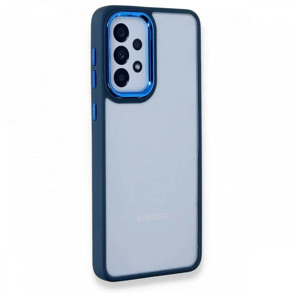 Samsung Galaxy A53 5G Kılıf Luna Lens Kamera Çerçeveli Silikon Kapak - 6