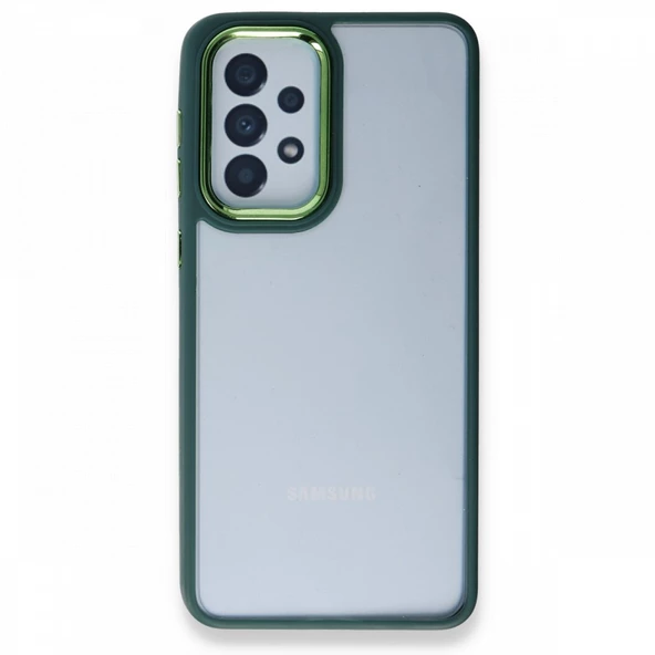 Samsung Galaxy A53 5G Kılıf Luna Lens Kamera Çerçeveli Silikon Kapak - 5