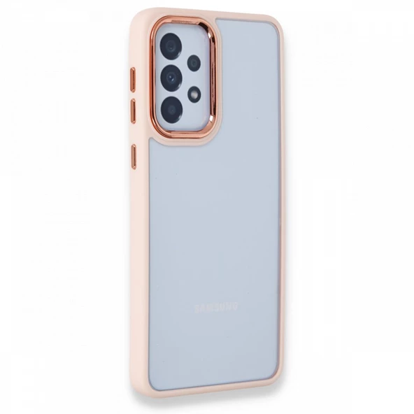 Samsung Galaxy A53 5G Kılıf Luna Lens Kamera Çerçeveli Silikon Kapak - 12