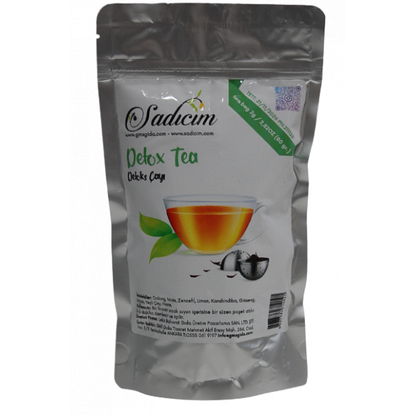 Sadıcım Detox Tea (Detoks Çayı) 80 Gr Süzen Poşet - 2