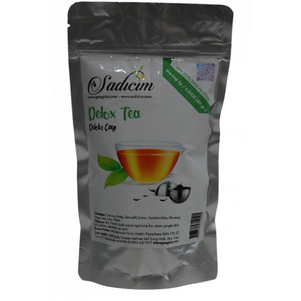 Sadıcım Detox Tea (Detoks Çayı) 80 Gr Süzen Poşet - 3