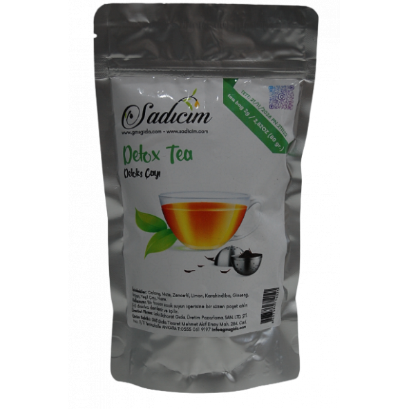 Sadıcım Detox Tea (Detoks Çayı) 80 Gr Süzen Poşet - 4
