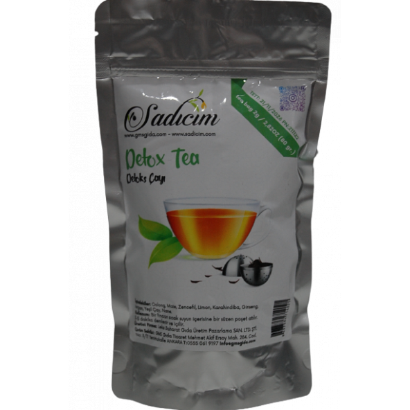 Sadıcım Detox Tea (Detoks Çayı) 80 Gr Süzen Poşet - 5