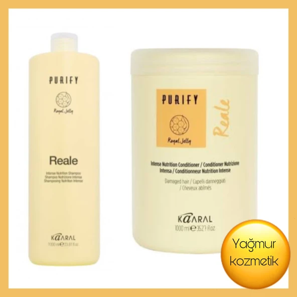 Kaaral Purify Reale Intense Şmp & Nutrition Conditioner  1lt &1lt ürün görseli