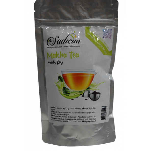 Sadıcım Matcha Tea (Matcha Çayı) 80 Gr Süzen Poşet - 4