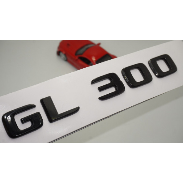 GL 300 Bagaj Parlak Siyah ABS 3M 3D Yazı Logo