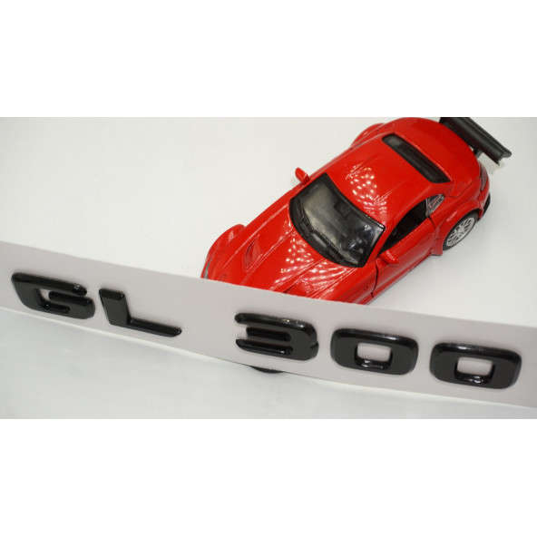 GL 300 Bagaj Parlak Siyah ABS 3M 3D Yazı Logo - 4