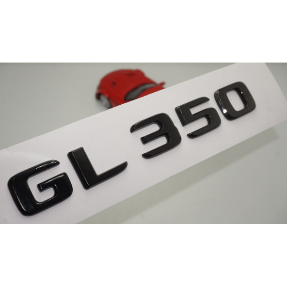GL 350 Bagaj Parlak Siyah ABS 3M 3D Yazı Logo