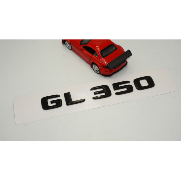 GL 350 Bagaj Parlak Siyah ABS 3M 3D Yazı Logo - 2