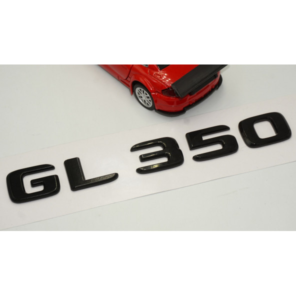 GL 350 Bagaj Parlak Siyah ABS 3M 3D Yazı Logo - 3