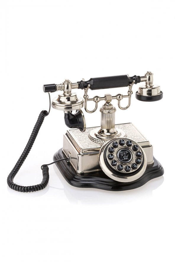 Anna Bell Şato Stork Gümüş Tuşlu Telefon