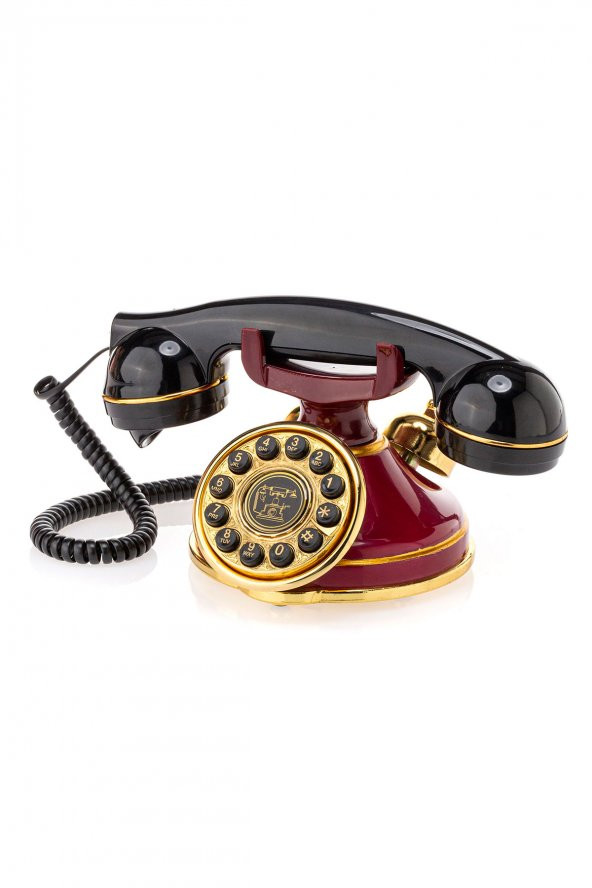 Anna Bell Çan Bordo Tuşlu Telefon