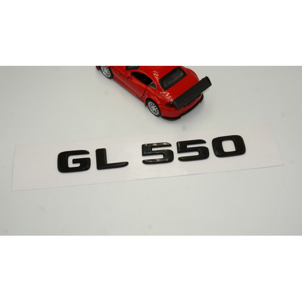 GL 550 Bagaj Parlak Siyah ABS 3M 3D Yazı Logo - 2