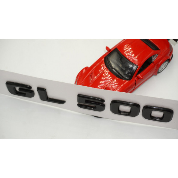 GL 500 Bagaj Parlak Siyah ABS 3M 3D Yazı Logo - Resim 4