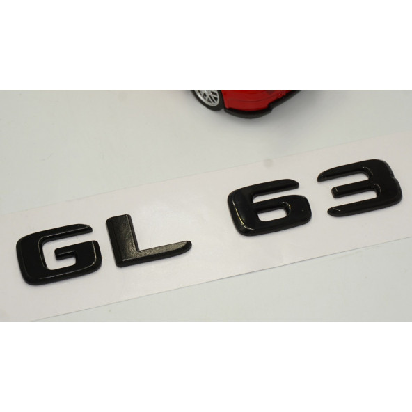 GL 63 Bagaj Parlak Siyah ABS 3M 3D Yazı Logo - 3