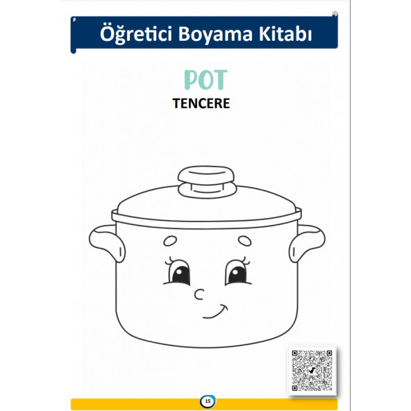 İngilizce Kelime Öğreten BOYAMA Kitap Seti (2 Fasikül Kitap) - 5