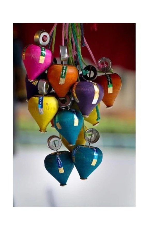 Ahşap Topaç Paketi -2 Adet - Resim 3