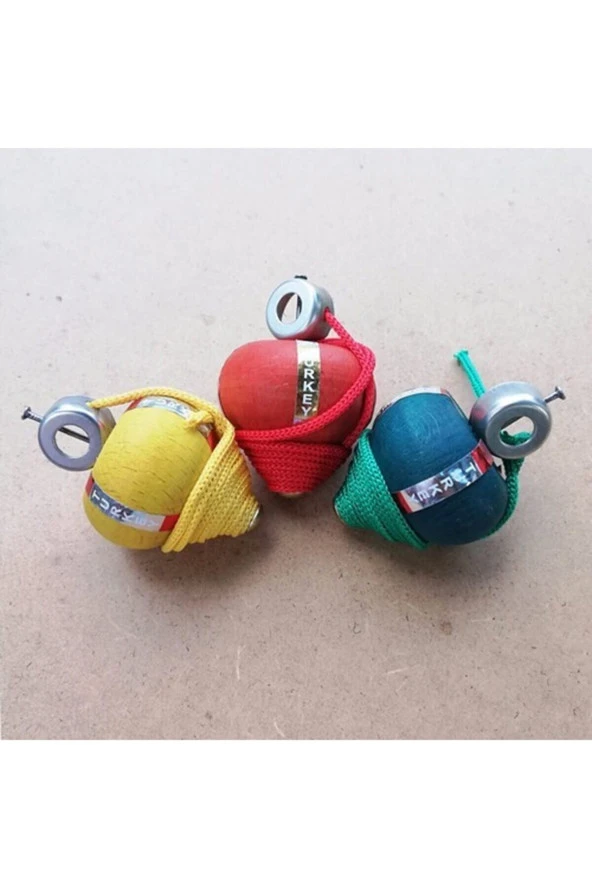 Ahşap Topaç Paketi -1 Adet - Resim 2